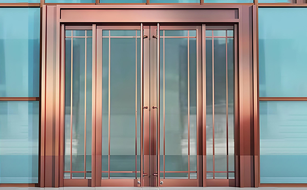 徽县玻璃地弹门