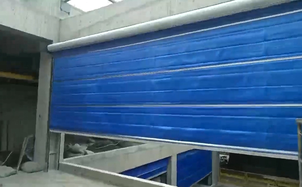 大型物流园区完成徽县防火门整体安装工程